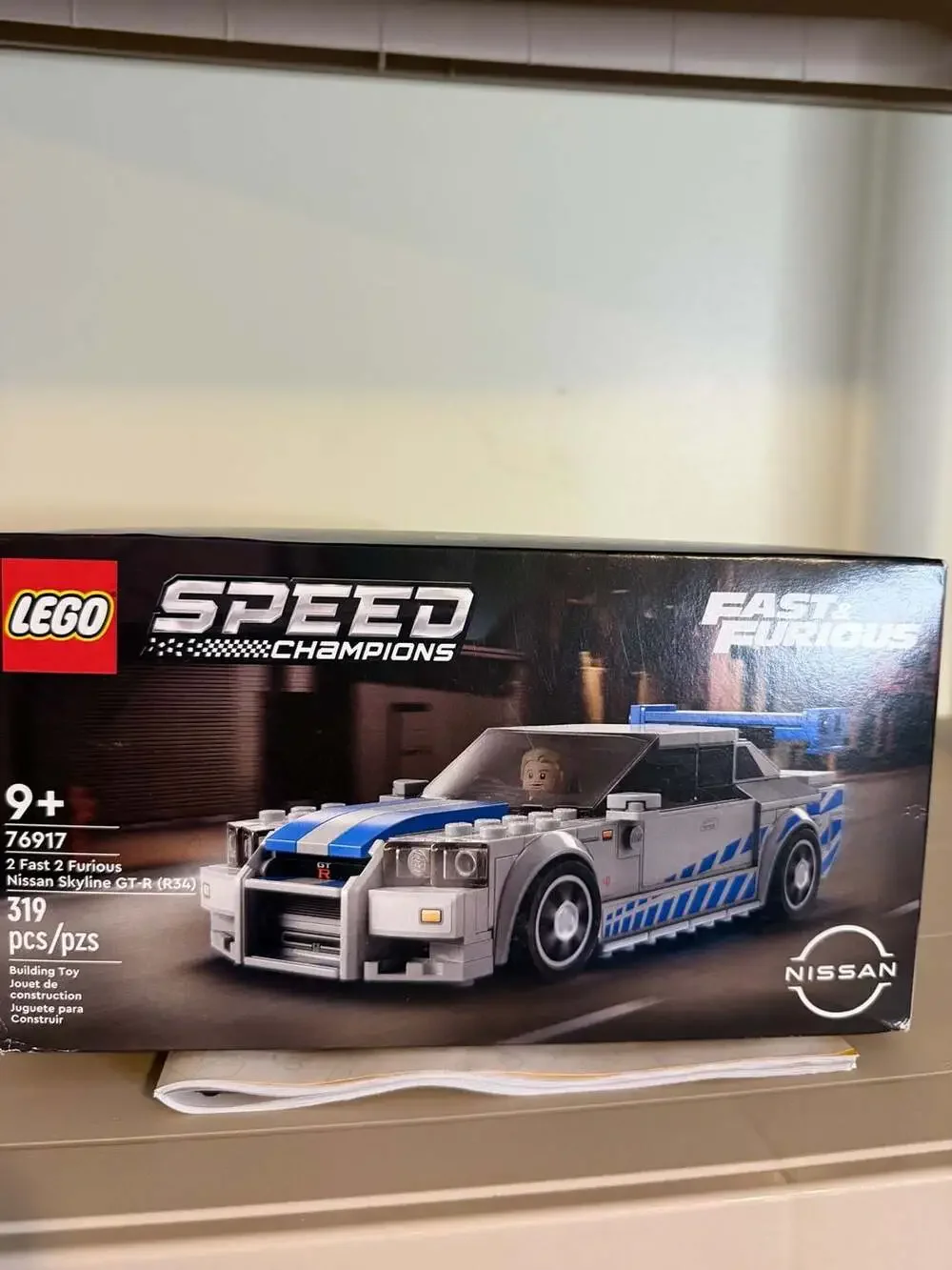 LEGO Speed Champions 2 Fast 2 Furious Nissan Skyline GT-R (R34) Set 76917